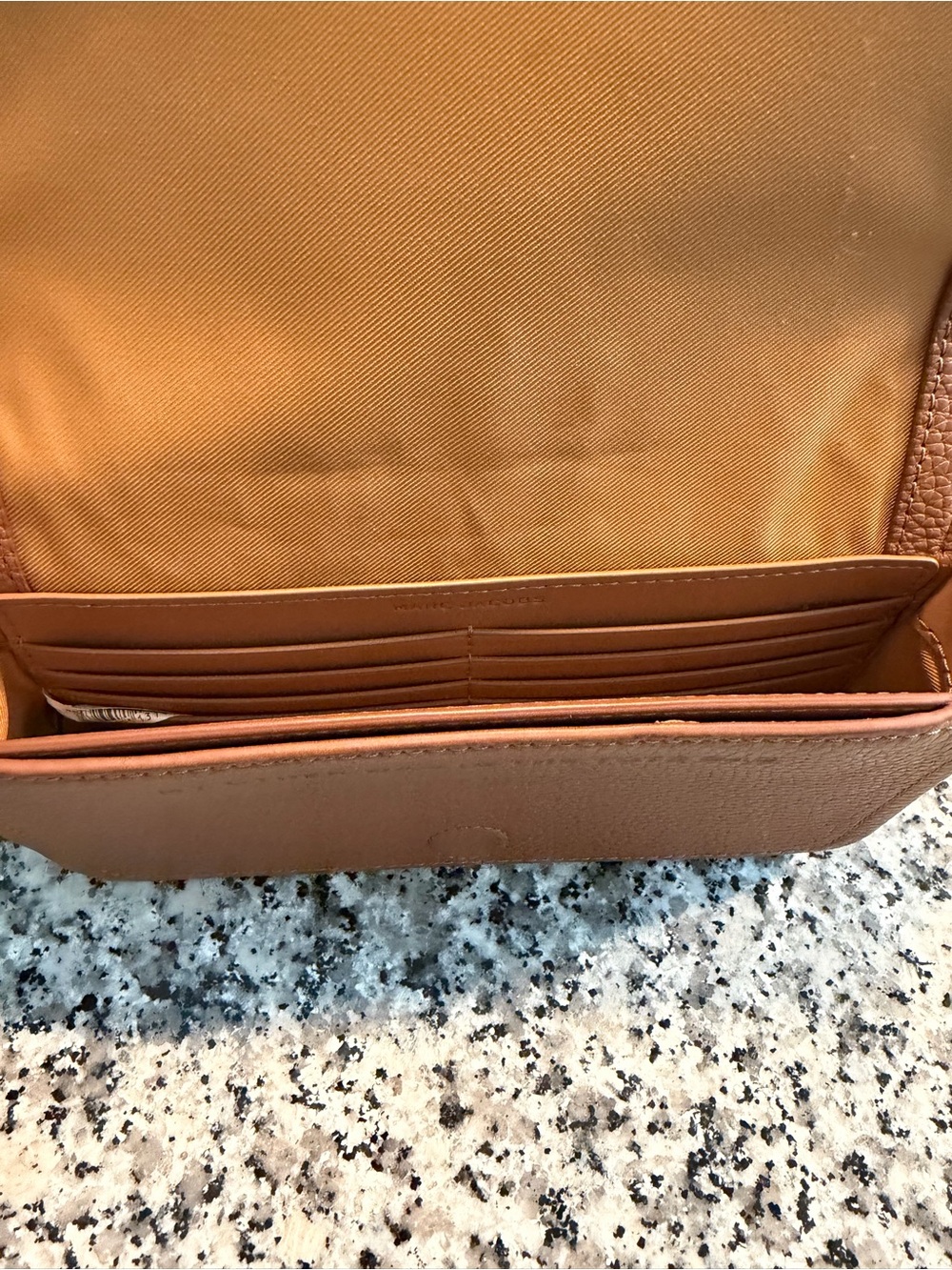 Marc Jacobs Mini Crossbody in Brown Leather with Adjustable Strap - Picture 4 of 5